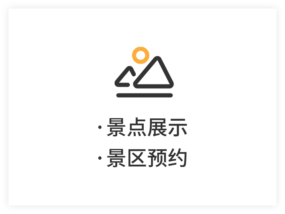 景点展示、景区预约